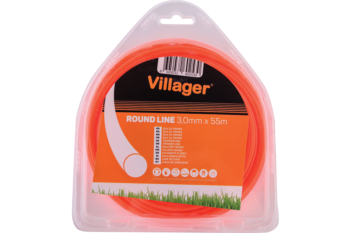 Silk za trimer 3.0mm X 55m (1LB) - okrugla nit Villager (30) 