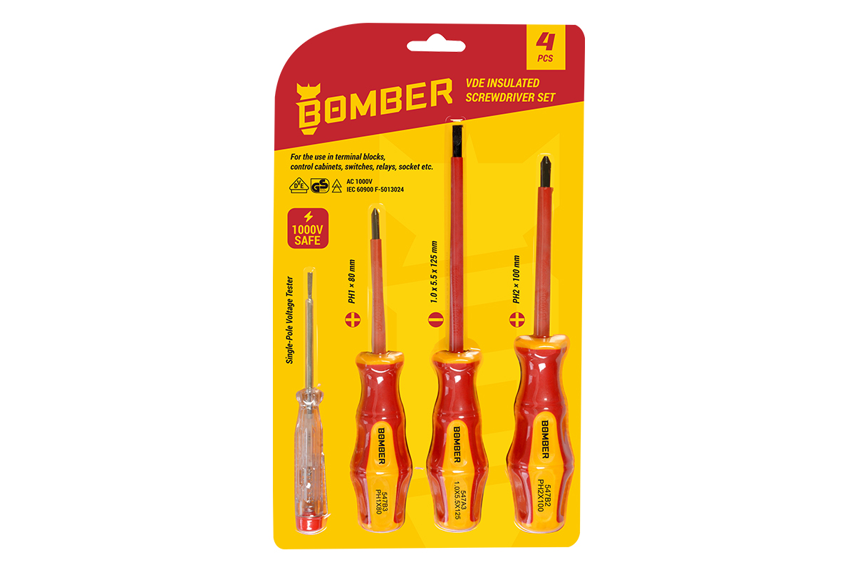 Set VDE odvijača 4 kom 