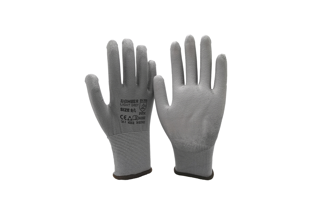Rukavice Bomber Light Grey 8 