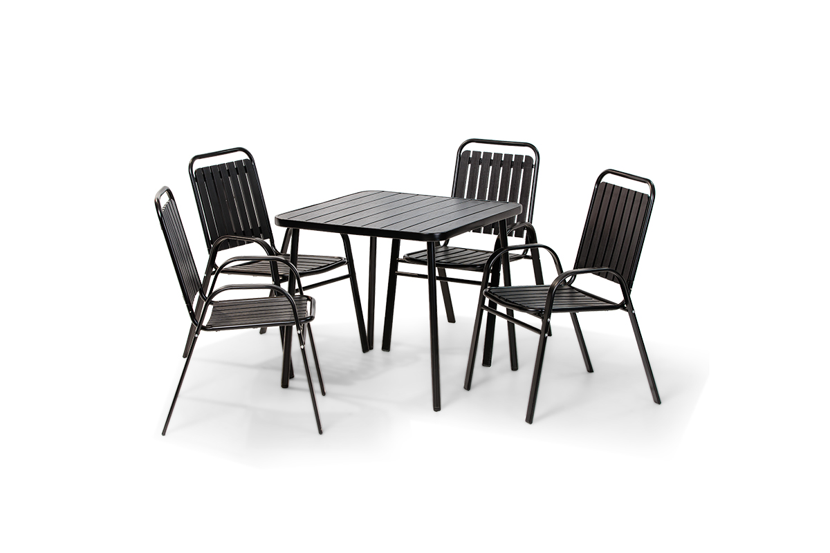 Baštenski set Aruba sa 4 stolice (A+B) 