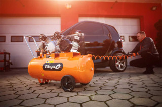 Kompresor za vazduh 100 L - V motor VAT VE-100 L