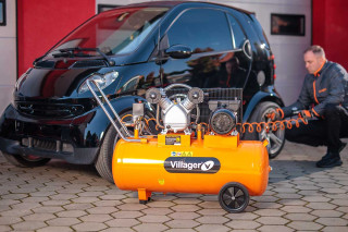 Kompresor za vazduh 100 L - V motor VAT VE-100 L