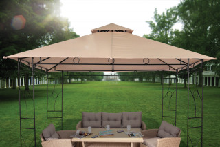 Metalna gazebo tenda PANAMA - bez 