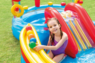 Dečiji bazen 2.97 x 1.93 x 1.35m Rainbow Ring Play Center