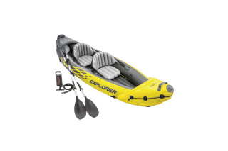 Kajak dvosed sa veslima i pumpom 312cmx91cmx51cm EXPLORER K2