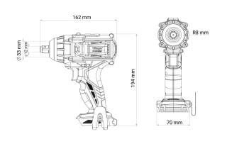 Fuse akumulatorski brushless udarni odvrtac VLP 5320 