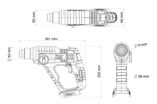 Fuse akumulatorski cekic VLN 0120-1BSC 