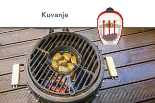 Kamado roštilj 45,7 cm 