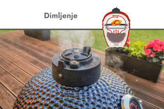 Kamado roštilj 55 cm