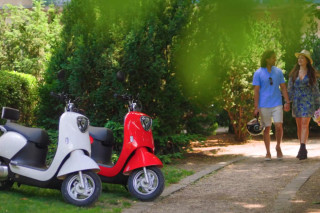 Baterijski skuter Yadea M6 72V 20Ah - beli