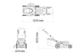 ZEN akumulatorska kosačica Villager LM 5111 E Matic 