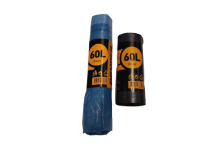 Vreče za smeće Bomber 60L sa trakom 15/1 
