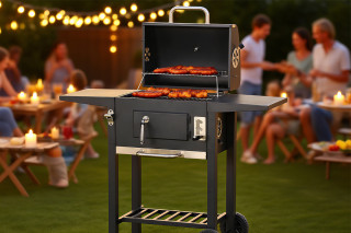 Roštilj na ćumur  od livenog gvožđa 