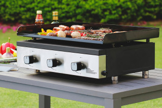 Plancha na gas sa tri gorionika 