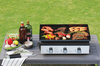 Plancha na gas sa tri gorionika 