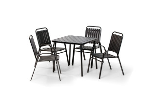 Baštenski set Aruba sa 4 stolice (A+B) 