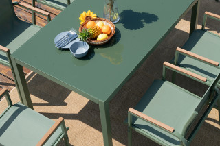 Baštenski set sto + 6 stolica Olive (A+B) 