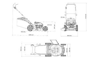 Motorna kosačica EAGLE 4111 V 