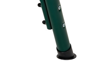 Mykonos ljuljaška zeleno-bela sa jastucima 