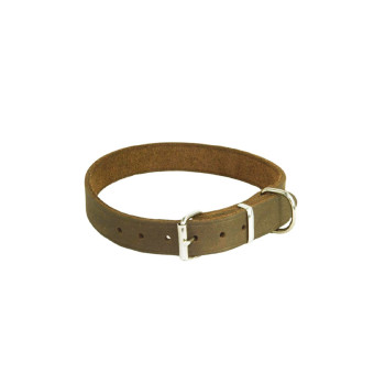 Ogrlica kozna 15x400-015L 