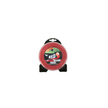 552696- Silk za trimer, RED ROUNDLINE 3mm x 225m 