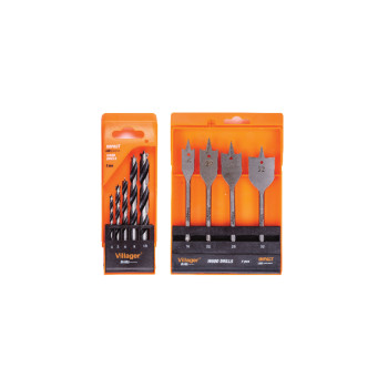 BURGIJE ZA DRVO VILLAGER IMPACT LINE DW-SET 5 KOM 