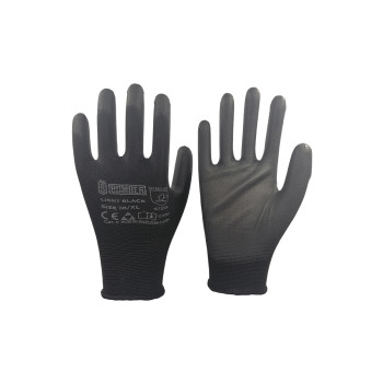 Rukavice bomber light black M 