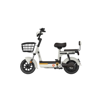 Baterijski bicikl Yadea Teena 48V 12Ah - beli 