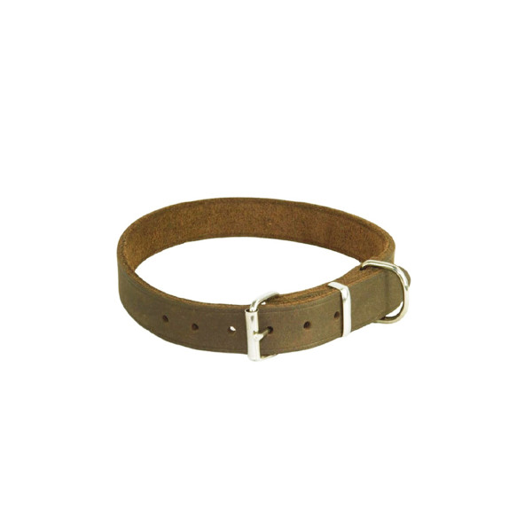 Ogrlica kozna 15x400-015L 