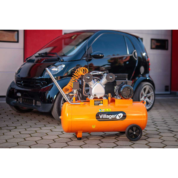 Kompresor za vazduh 100 L - V motor VAT VE-100 L