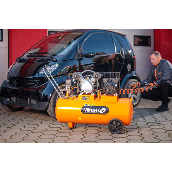 Kompresor za vazduh 100 L - V motor VAT VE-100 L