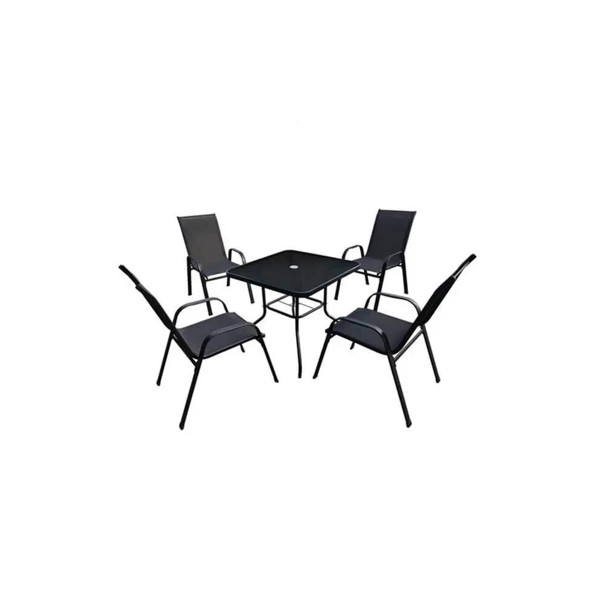 Bastenski set - sto + 4 stolice (novo) 