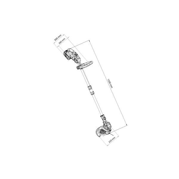 Fuse akumulatorski trimer Villager BC 2320 