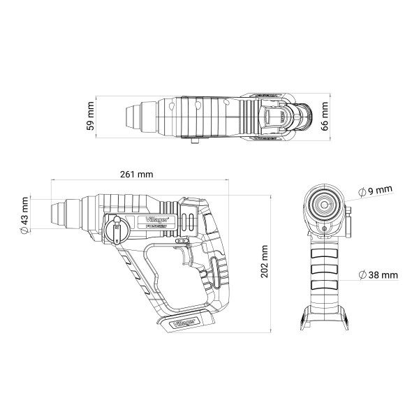 Fuse akumulatorski cekic VLN 0120 