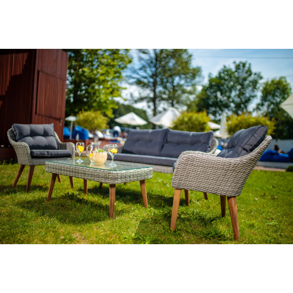 Bastenski set CONWAY od ratana (A+B)