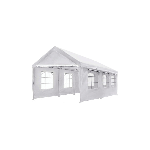 Vrtni paviljon 3X6 - beli 