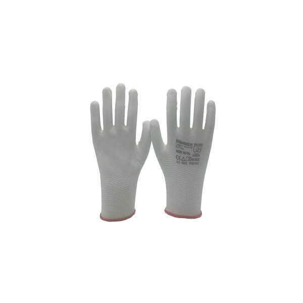 Rukavice Bomber Light White 8 extra 