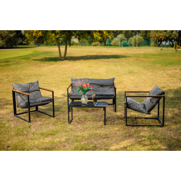 Plato baštenski set sa jastucima 
