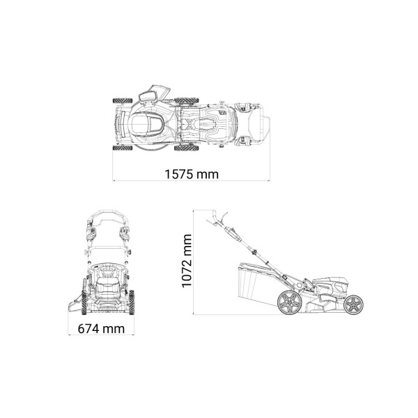 ZEN akumulatorska kosačica Villager LM 5111 E Matic 