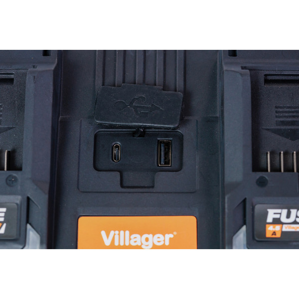 FUSE 18V Dvostruki brzi punjač 2 x 4,5A 