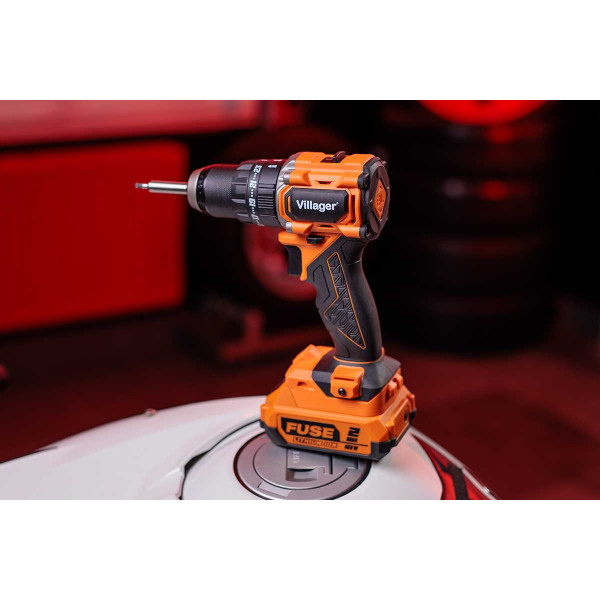 FUSE akumulatorska brushless udarna bušilica Villager VLP 5121 - 2BCB 