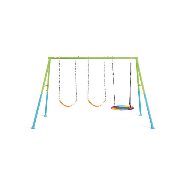 Dečija metalna ljuljaška trodelni set 