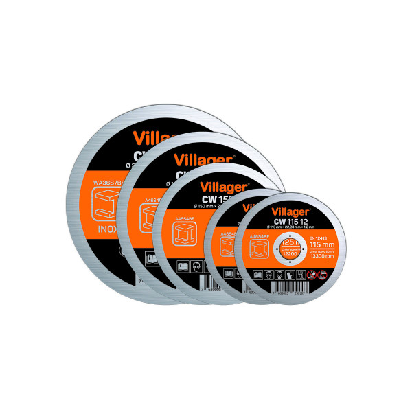 Rezna ploča za metal Villager VCW12512 125x1.2 mm 