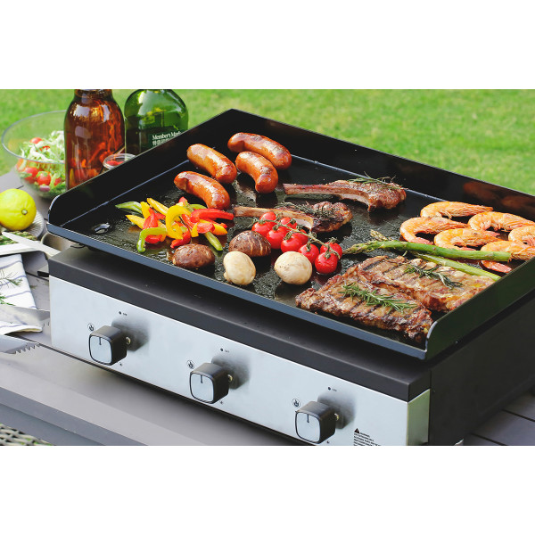 Plancha na gas sa tri gorionika 