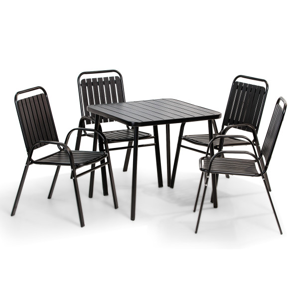 Baštenski set Aruba sa 4 stolice (A+B) 