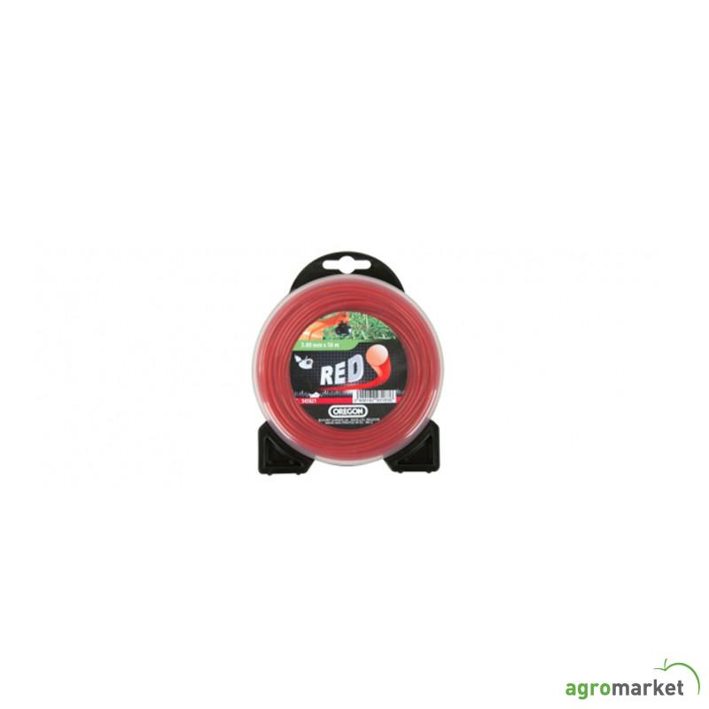 552696- Silk za trimer, RED ROUNDLINE 3mm x 225m 