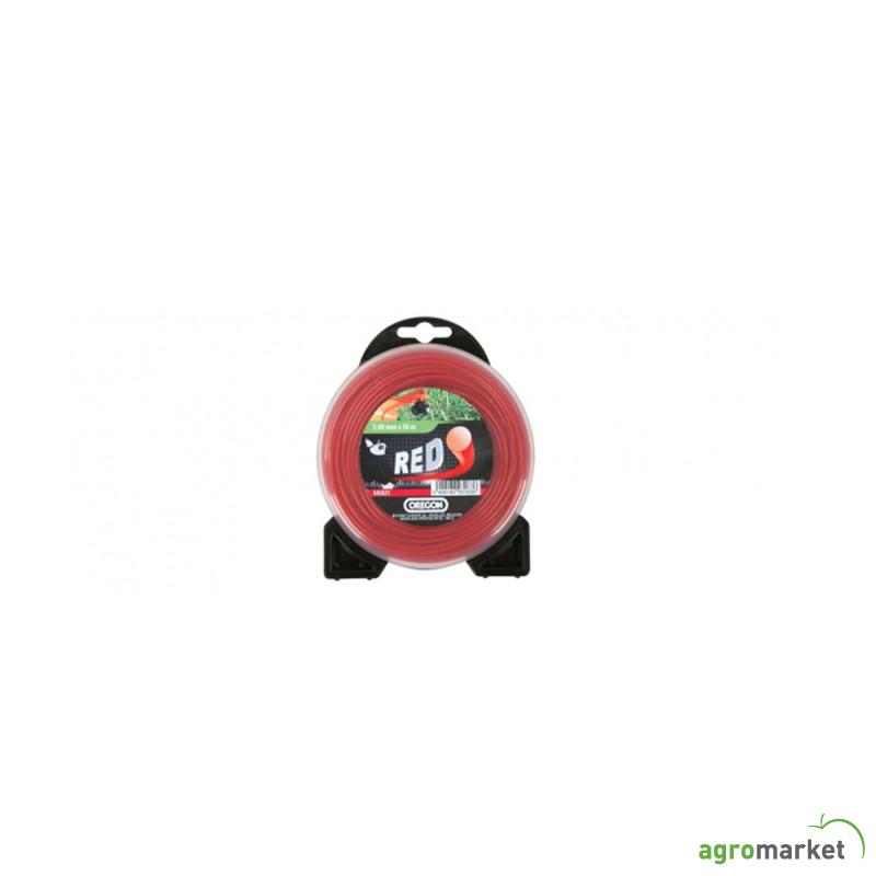 552689- Silk za trimer, RED ROUNDLINE 3mm x 9m 