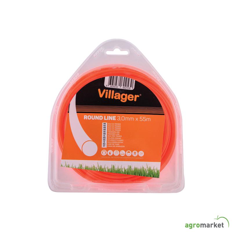 Silk za trimer 3,0mm x 15m, okrugla nit Villager (40) 