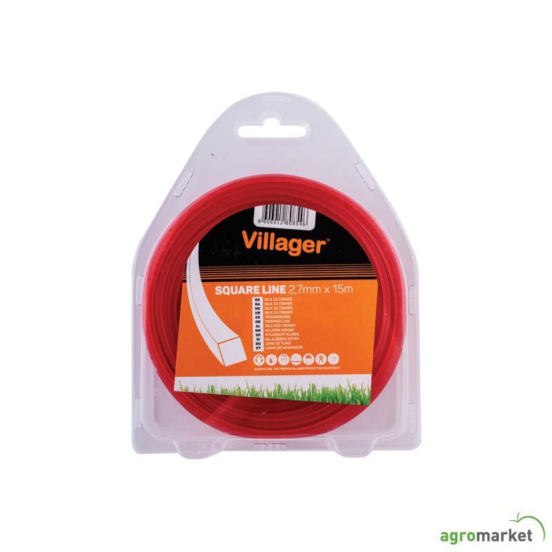 Silk za trimer 2,7mm x 15m - cetvrtasta nit Villager (40) 