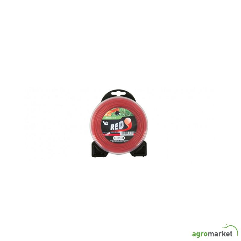 552693 - Silk za trimer, RED ROUNDLINE 3.0mmX53m 